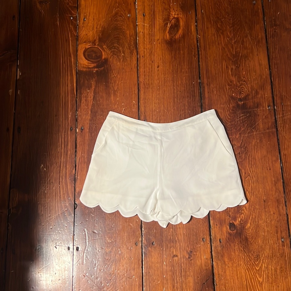 Naked Zebra Shorts in white